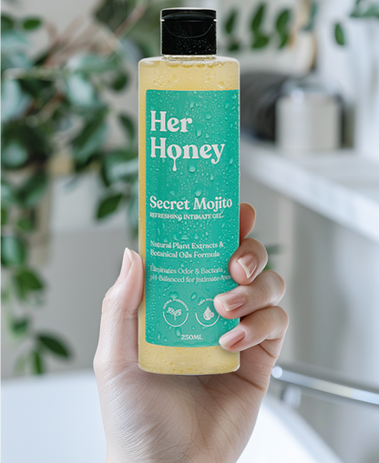 Secret Mojito - Натурален интимен гел с балансирано pH